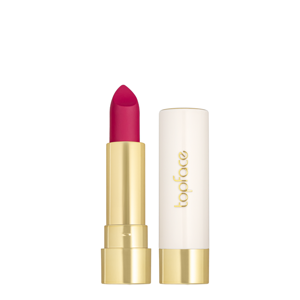 Помада для губ матовая topface PRO HD Soft Matte Lipstick PT158, 018 Flying Sold/Темная розовая PT158 фото