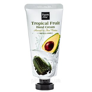 Крем для рук зволожуючий FarmStay Tropical Fruit Avocado & Shea Butter 50 мл FS 5246 фото