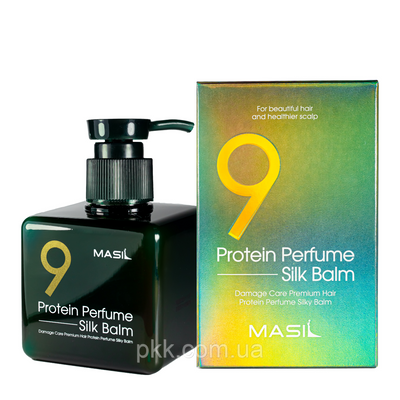 Незмивний бальзам з протеїнами для пошкодженого волосся Masil 9 Protein Perfume Silk Balm Masil 5232 фото