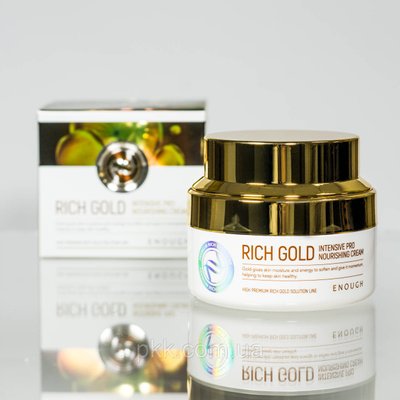 Живильний крем для обличчя з іонами золота Enough Rich Gold Intensive Pro Nourishing 50 мл EN 5726 фото