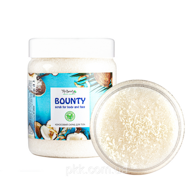 Скраб для обличчя і тіла Top Beauty Bounty з кокосовою олією 250мл TB-6339 фото