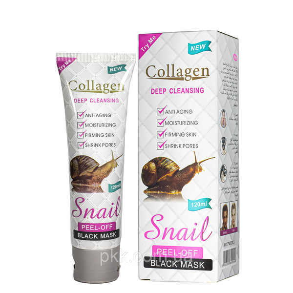 Маска-плівка для обличчя очищувальна Collagen Snail Peel-Off, 120 мл PM6923 фото