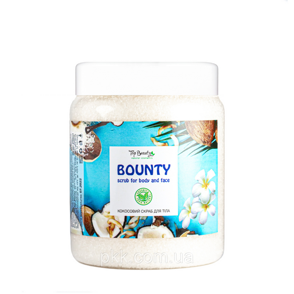 Скраб для лица и тела Top Beauty Bounty с ароматом кокоса и кокосовым маслом 250мл TB-6339 фото