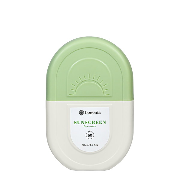 Солнцезащитный крем для лица Bogenia Sunscreeen Face Cream SPF50+ 50 мл BG441.001 фото