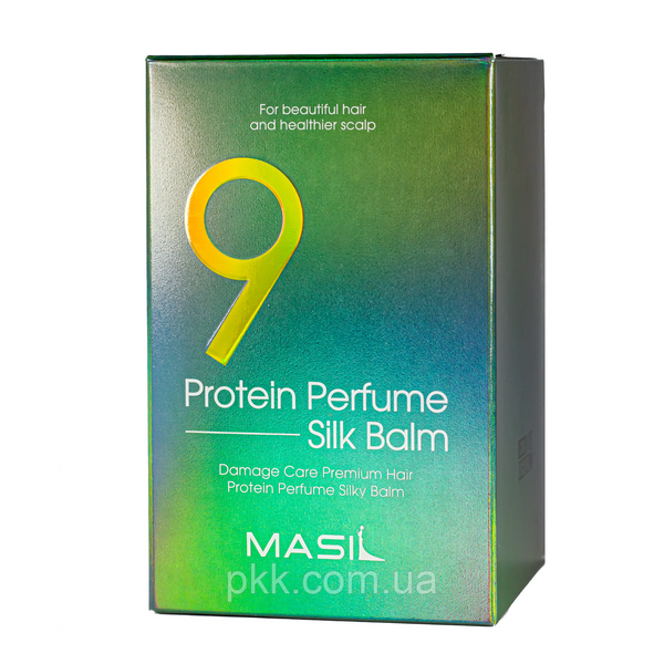 Незмивний бальзам з протеїнами для пошкодженого волосся Masil 9 Protein Perfume Silk Balm Masil 5232 фото