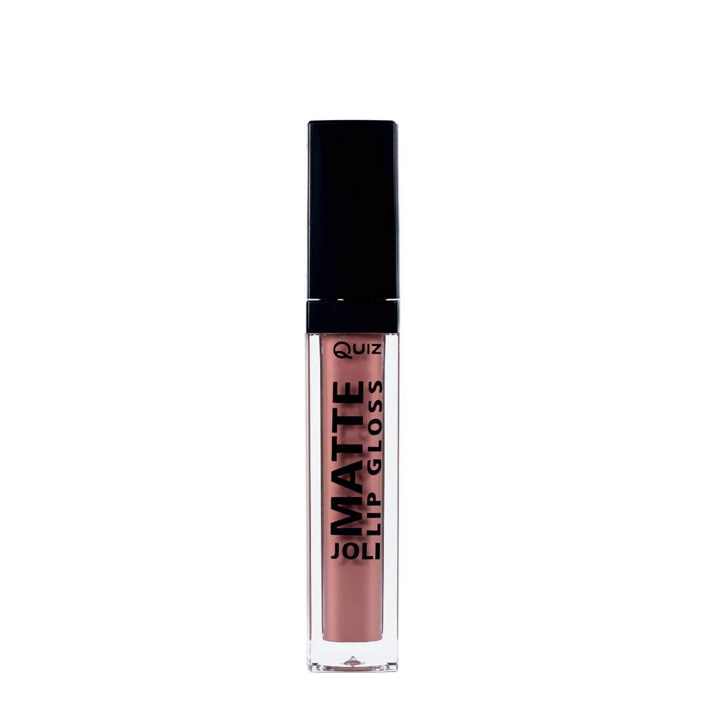 Матовий блиск для губ Quiz Cosmetics Joli Color Matte, 88 рожево-бежевий QZ 8256 фото