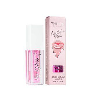 Блиск-бальзам для губ Top Beauty Pink з натуральними оліями, 5 мл TB-8232 фото