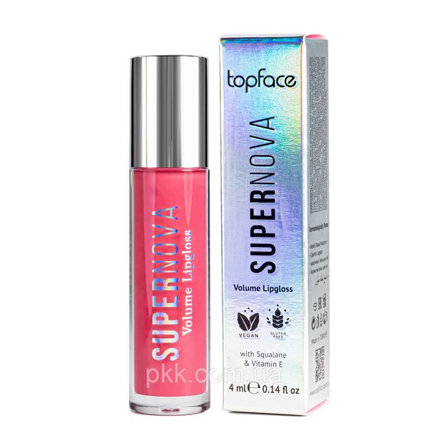 Блиск для губ TopFace Supernova Volume Lipgloss PT209 № 01 PT209 фото