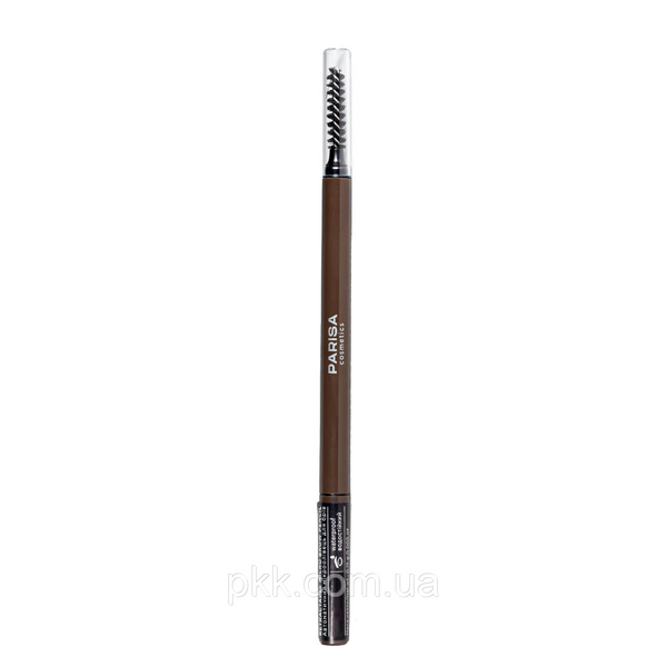 Карандаш для бровей механический Parisa Cosmetics Micro brow pencil водостойкий № 311 Тёмно-коричневый MicPar фото