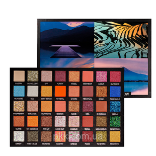 Палетка тіней для повік Igoodco Better Girls Eyeshadow 40 відтінків LK4002 LK4002 фото