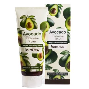 Пінка для вмивання FarmStay Avocado Cleansing Foam пом'якшувальна 180 мл FS 4453 фото