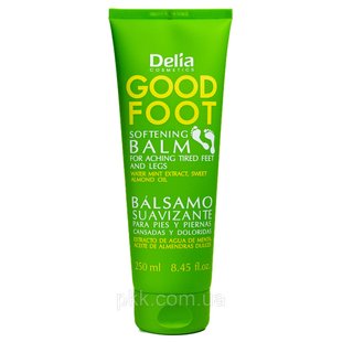 Пом'якшувальний бальзам для втомлених ніг Delia Cosmetics Good Foot 5478 DC фото