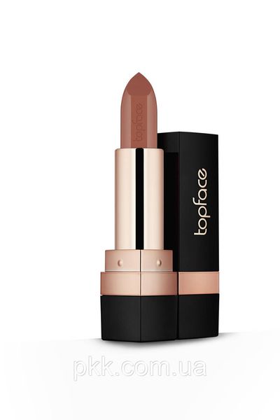 Помада для губ кремовая TopFace Creamy Lipstick Instyle, 002 Cream Caramel Коричнево-розовая PT156 фото