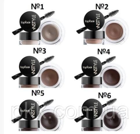 Фиксирующий гель для бровей Topface Instyle Eyebrow Gel кремовый PT551 № 02 PT551 фото