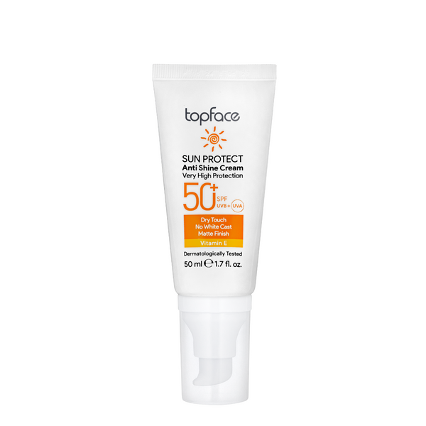 Сонцезахисний крем для обличчя матуючий topface SPF 50+ 50 мл (РТ806.002) РТ806.002 фото
