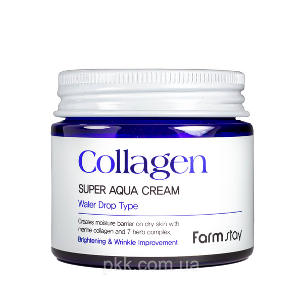 Крем для обличчя FarmStay Collagen Super Aqua Cream 80 мл FS 5381 фото