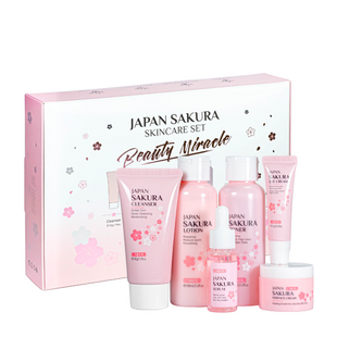 Подарочный набор LAIKOU Japan Sakura Skincare Set с экстрактом японской сакуры LK 91750C фото