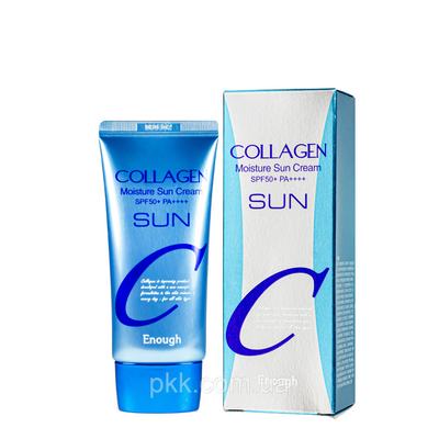 Сонцезахисний крем зволожувальний Enough Collagen Moisture Sun Cream SPF50+ PA++++ 50 мл