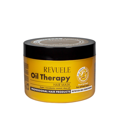 Маска для восстановления сухих и поврежденных волос Revuele Oil Therapy 500 мл 3800225902076 фото