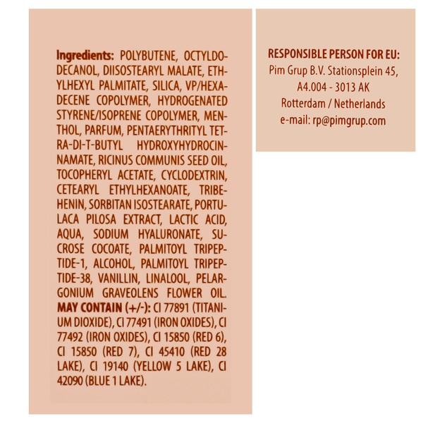 Блиск для губ Neverti 3D Plumping Intense Lipgloss зволожуючий (NP800), R09 Dose of Chocolate Світло-коричневий NP800 фото