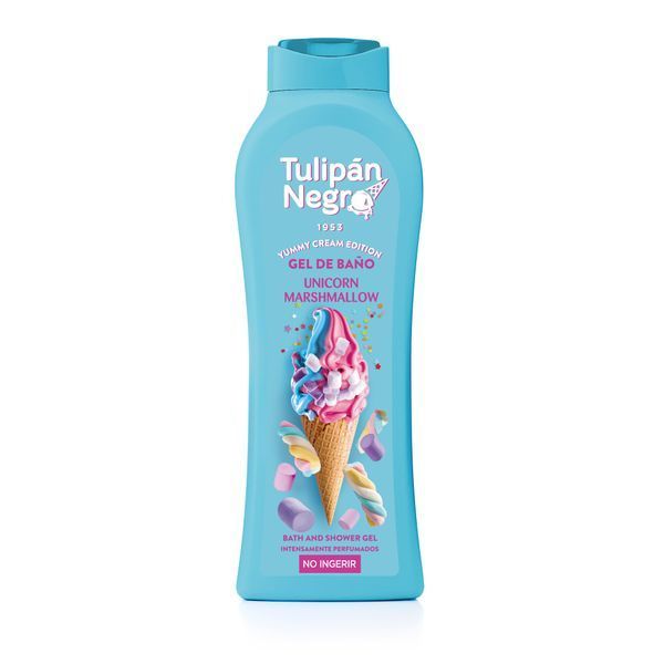 Гель для душу Tulipan Negro Yummy Cream &laquo;Зефірний Єдиноріг&raquo; 650 мл 8410751094425 фото