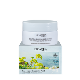 Крем для лица от морщин Bioaqua Sea Fennel Hyaluronic Acid Cream 60 г BQY53126 BQY53126 фото