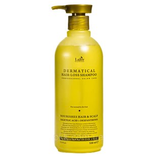 Шампунь проти випадіння La'dor Dermatical Hair-Loss Shampoo for normal to dry hair 530 мл La'dor 5725 фото