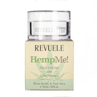 Крем для обличчя Revuele Hemp Me Face Cream With Cold Pressed 50 мл 5060565101197 фото