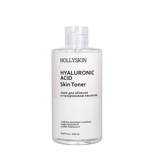 Тонік для обличчя Hollyskin Hyaluronic Acid Skin Toner з гіалуроновою кислотою 250 мл