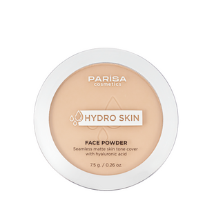 Пудра для лица матирующая Parisa Cosmetics Hydro Skin Face Powder with Hyaluronic Acid (PHP-04), 04 Soft tan Песочная PHP-04 фото