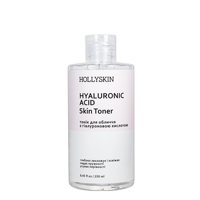 Тоник для лица Hollyskin Hyaluronic Acid Skin Toner с гиалуроновой кислотой 250 мл