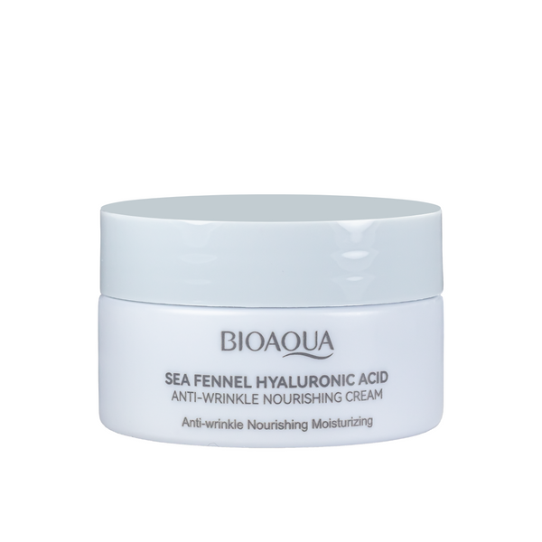 Крем для обличчя від зморшок Bioaqua Sea Fennel Hyaluronic Acid Cream 60 г BQY53126 BQY53126 фото
