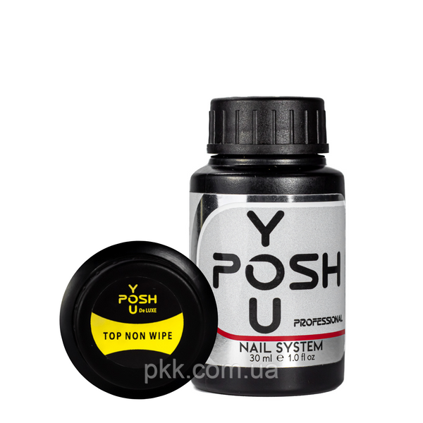 Закрепитель для гель-лака YouPOSH без липкого слоя Non-Wipe Top 30 мл YP 1234 фото