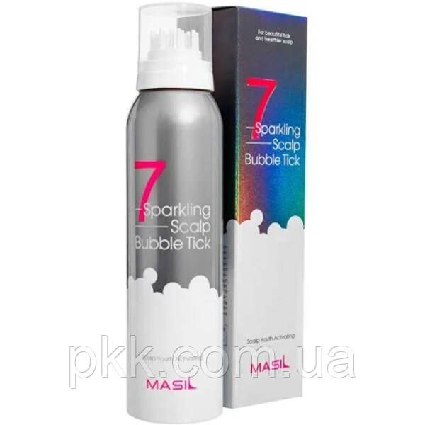 Очищаючий пілінг для шкіри голови Masil 7 Sparkling Scalp Bubble Tick 150 мл Masil 5131 фото