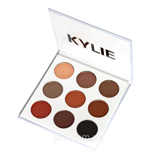 Палетка тіней для повік KYLIE XOXO KYSHADOW Pressed Powder Eyeshadow The Bronze Palette KYLIE 3159 фото