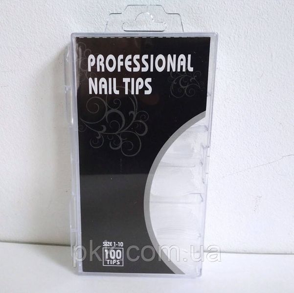 Тіпси для нарощування нігтів Professional Nail Tips PNT4821 фото