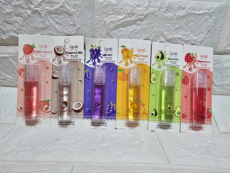 Бальзам для губ зволожуючий Tuz Lip Oil прозорий 8383 фото