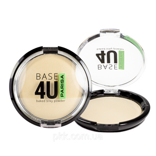 Пудра запечена Parisa Cosmetics В4U Baked Silky Powder № 01 Ivory В4U 101 фото