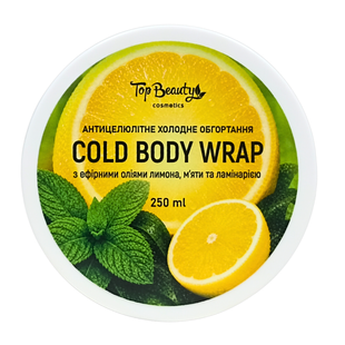 Антицеллюлитное холодное обертывание для тела Top Beauty Cold Body Wrap TB-7296 фото