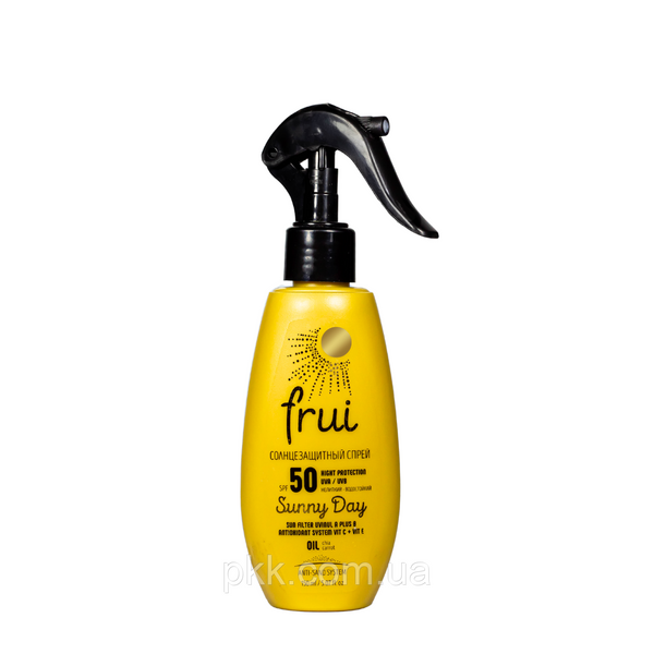 Сонцезахисний спрей Frui SPF 50 Hight Protection Sunny Day, 150 мл F 7565 фото