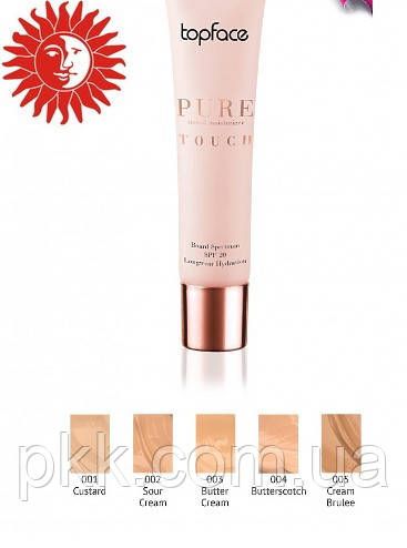 Тональний крем зволожуючий TopFace Pure Touch SPF20 № 01 PT566 фото