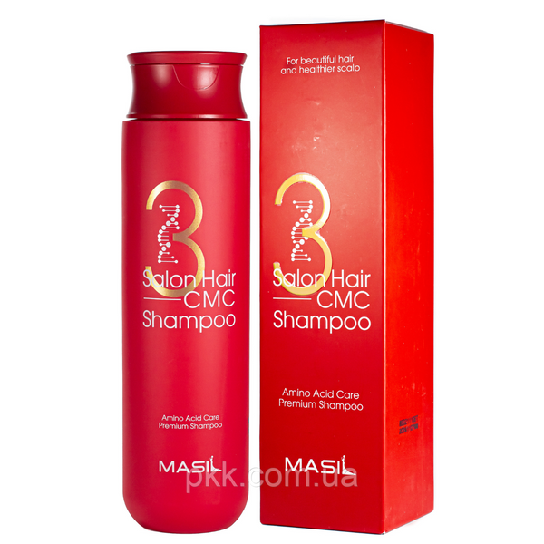 Шампунь для волос укрепляющий Masil 3 Salon Hair CMC Shampoo 300 мл Masil 4563 фото