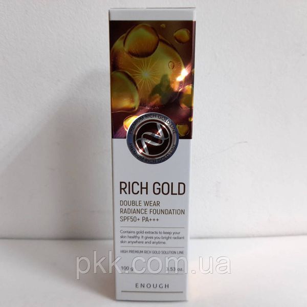 Тональний крем Enough Rich Gold Double Wear Radiance 100 мл № 13 EN 5141 фото