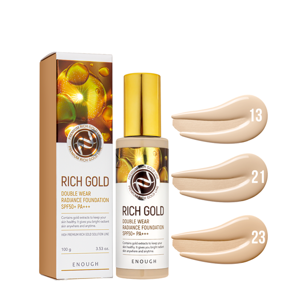 Тональный крем Enough Rich Gold Double Wear Radiance 100 мл № 13 EN 5141 фото