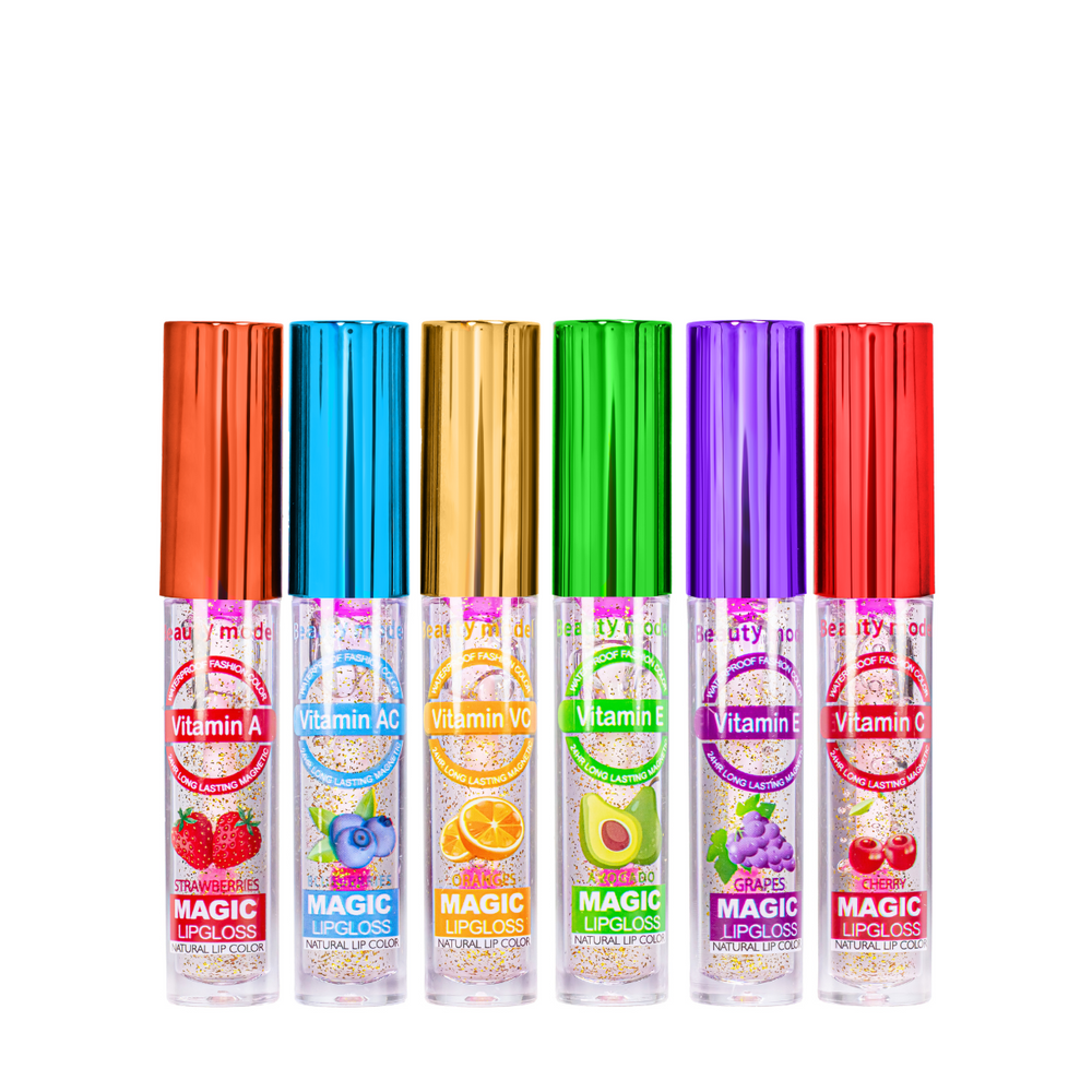 Набір блисків для губ Magis Lipgloss Beauty Model L7062 (6 штук) L7062 фото