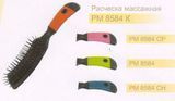 Щітка для волосся масажна Q.P.I. Professional 21 см PM-8584, Червона PM-8584 фото