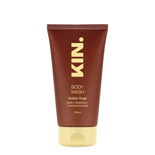 Гель для душу з AHA кислотами та пантенолом KIN. Amber Hugs 150 мл 12484 фото