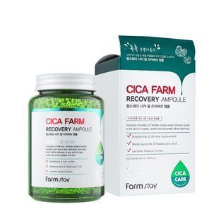 Сыворотка для лица ампульная восстанавливающая FarmStay Cica Farm Recovery 250 мл FS 5148 фото