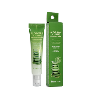 Сироватка ролер для шкіри навколо очей з екстрактом алое FarmStay Aloe Vera Soothing Rolling Eye Serum FS 9567 фото