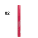 Помада-олівець для губ водостійка Bogenia Velvet Waterproof Matte, 002 Ruby Темна рожеванюдова BG730 фото 4